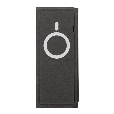 Artic magnetischer 10W Wireless Charging Smartphonehalter schwarz bedrucken, Art.-Nr. P308.332