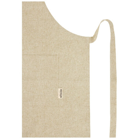 Pheebs 200 g/m² recycelte Schürze, natural bedrucken, Art.-Nr. 11313806