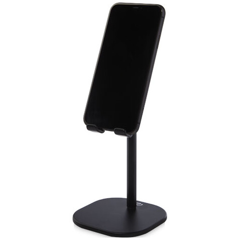 Rise Ständer für Handy/Tablet, schwarz bedrucken, Art.-Nr. 12419290