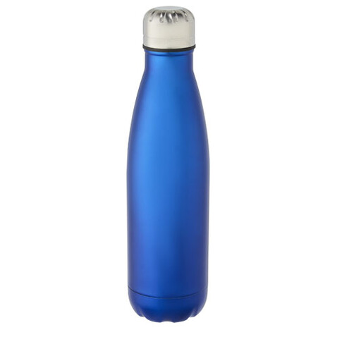 Cove 500 ml vakuumisolierte Edelstahlflasche, royalblau bedrucken, Art.-Nr. 10067153