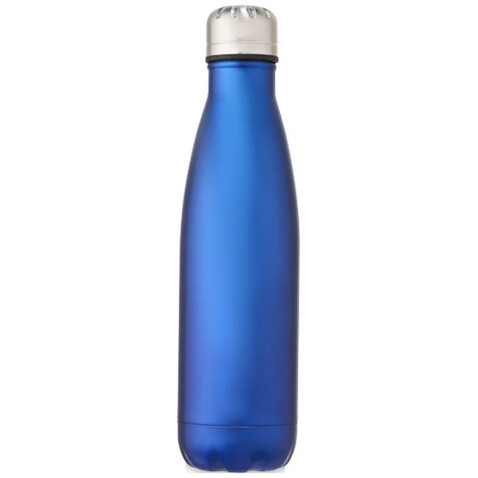 Cove 500 ml vakuumisolierte Edelstahlflasche, royalblau bedrucken, Art.-Nr. 10067153