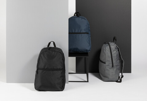 Impact AWARE™ RPET Basic Rucksack schwarz bedrucken, Art.-Nr. P762.731 Impact AWARE™ RPET Basic Rucksack schwarz bedrucken, Art.-Nr. P762.731