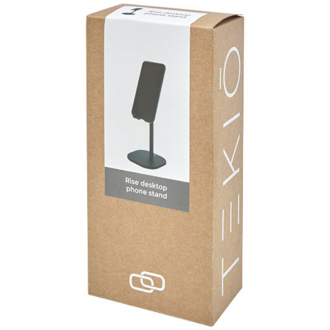 Rise Ständer für Handy/Tablet, schwarz bedrucken, Art.-Nr. 12419290
