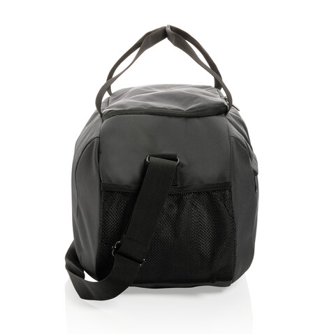 Impact AWARE™ RPET Sporttasche schwarz bedrucken, Art.-Nr. P707.141