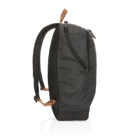Impact AWARE™ Urban Outdoor Rucksack schwarz bedrucken, Art.-Nr. P762.051