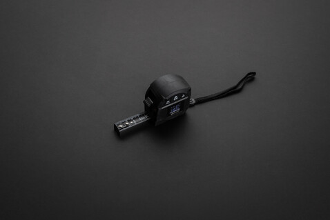 Gear X 5m Maßband mit 30m Laser schwarz bedrucken, Art.-Nr. P113.211
