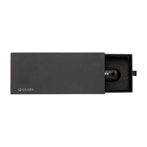 Gear X Ratschen-Schraubendreher schwarz bedrucken, Art.-Nr. P221.501