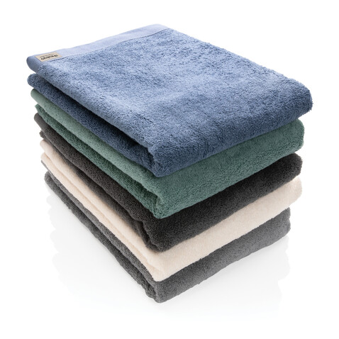 Ukiyo Sakura AWARE™ 500gr/m² Badetuch 70 x 140cm anthrazit bedrucken, Art.-Nr. P453.820