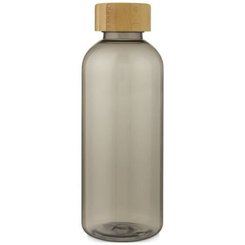 Ziggs 650 ml Sportflasche aus recyceltem Kunststoff, charcoal transparent bedrucken, Art.-Nr. 10067984