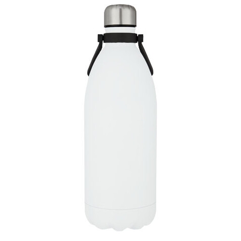Cove 1,5 l Vakuum-Isolierflasche, weiss bedrucken, Art.-Nr. 10071001