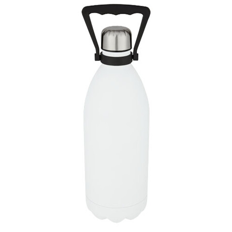Cove 1,5 l Vakuum-Isolierflasche, weiss bedrucken, Art.-Nr. 10071001