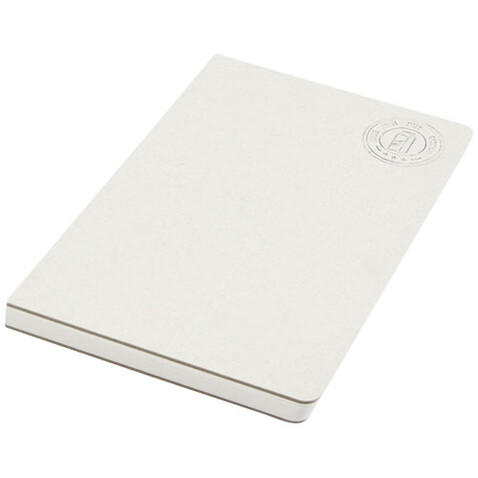 Dairy Dream A5 Notizbuch aus recyceltem Milchkarton, offwhite bedrucken, Art.-Nr. 10778502