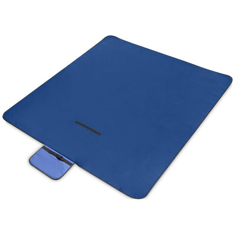 Salvie Picknickdecke aus recyceltem Kunststoff, royalblau bedrucken, Art.-Nr. 11329453