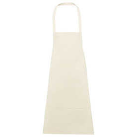 Khana 280 g/m² Schürze aus Baumwolle, offwhite bedrucken, Art.-Nr. 11329502