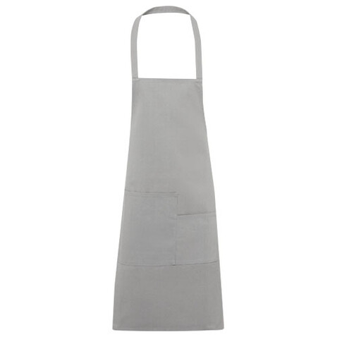 Khana 280 g/m² Schürze aus Baumwolle, grau bedrucken, Art.-Nr. 11329582
