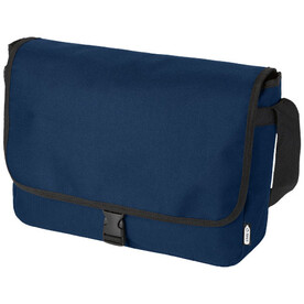 Retrend RPET Schultertasche 6L, navy bedrucken, Art.-Nr. 12062255 Retrend RPET Schultertasche 6L, navy bedrucken, Art.-Nr. 12062255