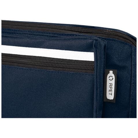 Journey GRS RPET Gürteltasche, navy bedrucken, Art.-Nr. 12062955