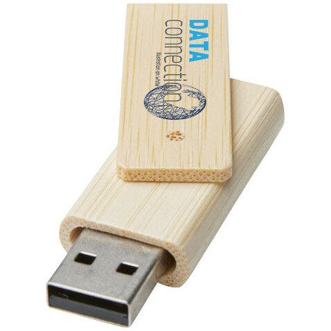 Rotate 4 GB Bambus USB-Stick, beige bedrucken, Art.-Nr. 12374602