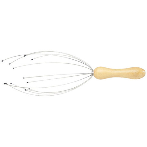 Hator Kopfmassagegerät aus Bambus, natural bedrucken, Art.-Nr. 12619906