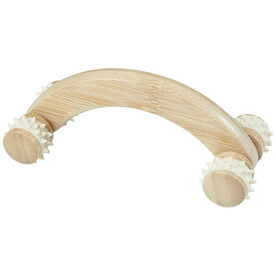 Volu Massagegerät aus Bambus, natural bedrucken, Art.-Nr. 12620006 Volu Massagegerät aus Bambus, natural bedrucken, Art.-Nr. 12620006