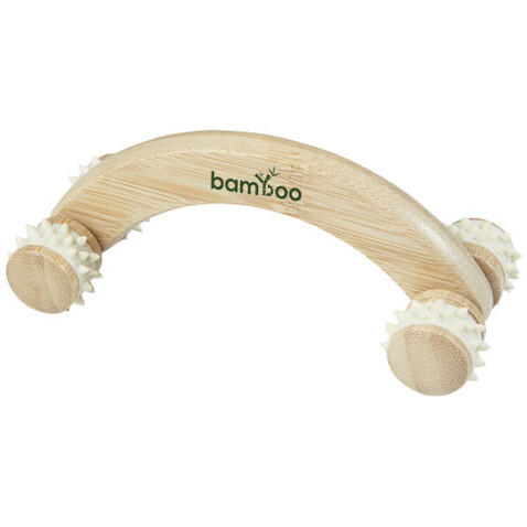 Volu Massagegerät aus Bambus, natural bedrucken, Art.-Nr. 12620006