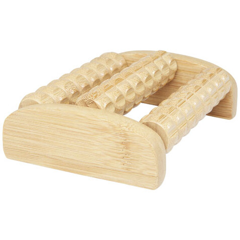 Venis Fußmassageroller aus Bambus, natural bedrucken, Art.-Nr. 12620106