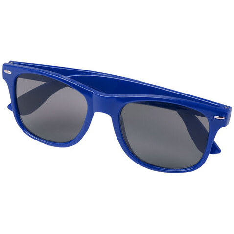 Sun Ray rPET Sonnenbrille, royalblau bedrucken, Art.-Nr. 12700453