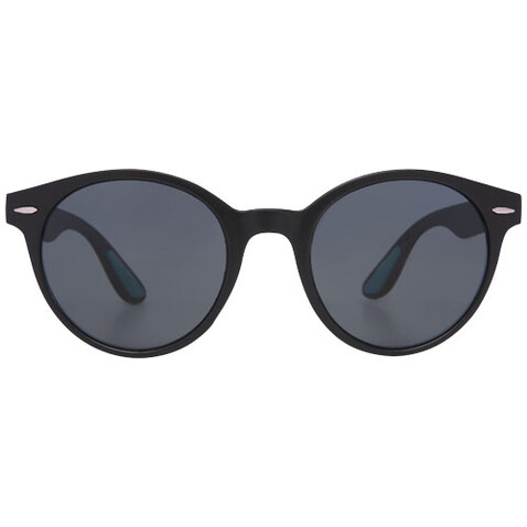 Steven runde, trendige Sonnenbrille, processblau bedrucken, Art.-Nr. 12700652
