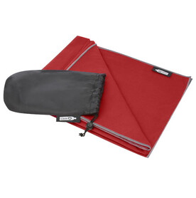 Pieter ultraleichtes und schnell trocknendes Handtuch aus rPET 130 x 80 cm, rot bedrucken, Art.-Nr. 12701221 Pieter ultraleichtes und schnell trocknendes Handtuch aus rPET 130 x 80 cm, rot bedrucken, Art.-Nr. 12701221