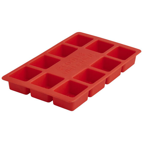 Chill individuell gestaltbarer Eiswürfelbehälter, rot bedrucken, Art.-Nr. 21024221