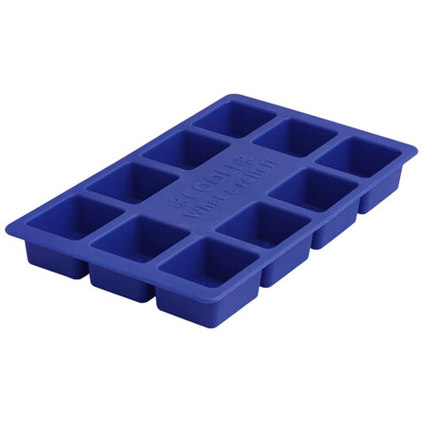 Chill individuell gestaltbarer Eiswürfelbehälter, blau bedrucken, Art.-Nr. 21024252