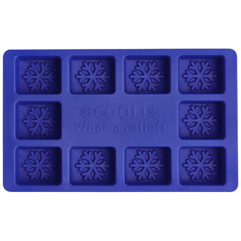 Chill individuell gestaltbarer Eiswürfelbehälter, blau bedrucken, Art.-Nr. 21024252