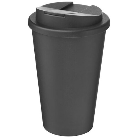 Americano® Renew 350 ml Isolierbecher mit auslaufsicherem Deckel, granitfarben bedrucken, Art.-Nr. 21042783