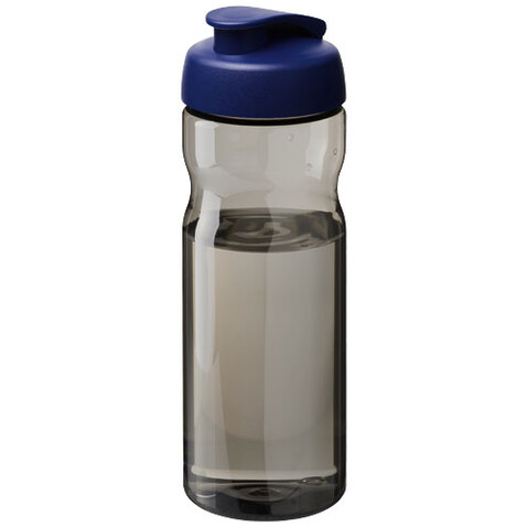 H2O Active® Base Tritan™ 650 ml Sportflasche mit Klappdeckel, kohle, blau bedrucken, Art.-Nr. 21043603 H2O Active® Base Tritan™ 650 ml Sportflasche mit Klappdeckel, kohle, blau bedrucken, Art.-Nr. 21043603