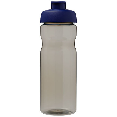 H2O Active® Base Tritan™ 650 ml Sportflasche mit Klappdeckel, kohle, blau bedrucken, Art.-Nr. 21043603 H2O Active® Base Tritan™ 650 ml Sportflasche mit Klappdeckel, kohle, blau bedrucken, Art.-Nr. 21043603