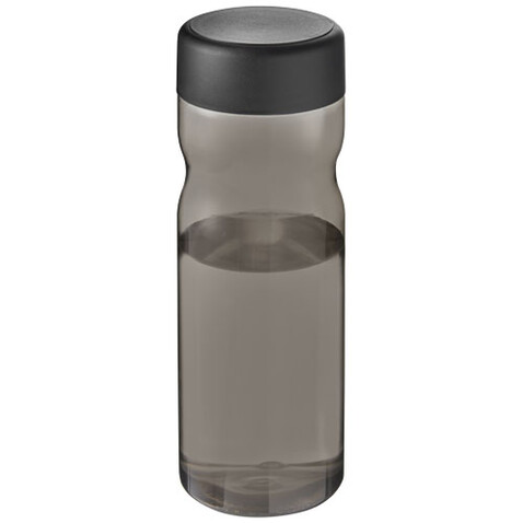H2O Active® Base Tritan™ 650-ml-Sportflasche mit Drehdeckel, kohle, schwarz bedrucken, Art.-Nr. 21043801 H2O Active® Base Tritan™ 650-ml-Sportflasche mit Drehdeckel, kohle, schwarz bedrucken, Art.-Nr. 21043801