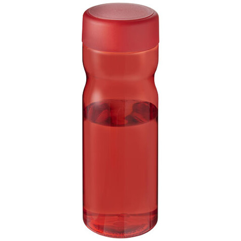 H2O Active® Base Tritan™ 650-ml-Sportflasche mit Drehdeckel, rot, rot bedrucken, Art.-Nr. 21043804