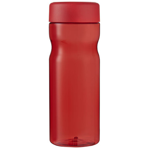 H2O Active® Base Tritan™ 650-ml-Sportflasche mit Drehdeckel, rot, rot bedrucken, Art.-Nr. 21043804