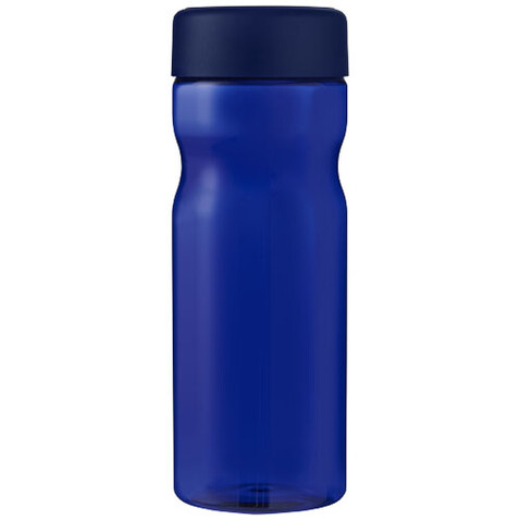 H2O Active® Base Tritan™ 650-ml-Sportflasche mit Drehdeckel, blau, blau bedrucken, Art.-Nr. 21043807
