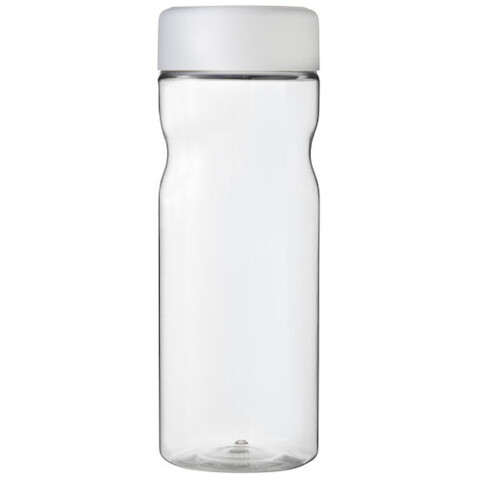H2O Active® Base Tritan™ 650-ml-Sportflasche mit Drehdeckel, transparent klar, weiss bedrucken, Art.-Nr. 21043808 H2O Active® Base Tritan™ 650-ml-Sportflasche mit Drehdeckel, transparent klar, weiss bedrucken, Art.-Nr. 21043808