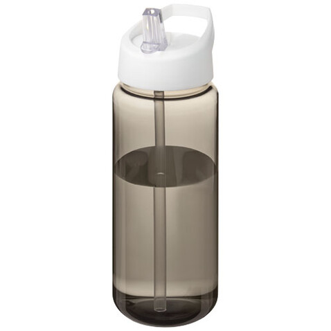 H2O Active® Octave Tritan™ 600 ml Sportflasche mit Ausgussdeckel, kohle, weiss bedrucken, Art.-Nr. 21044600 H2O Active® Octave Tritan™ 600 ml Sportflasche mit Ausgussdeckel, kohle, weiss bedrucken, Art.-Nr. 21044600