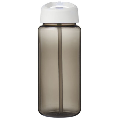H2O Active® Octave Tritan™ 600 ml Sportflasche mit Ausgussdeckel, kohle, weiss bedrucken, Art.-Nr. 21044600 H2O Active® Octave Tritan™ 600 ml Sportflasche mit Ausgussdeckel, kohle, weiss bedrucken, Art.-Nr. 21044600