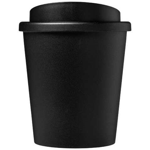 Americano® Espresso 250 ml recycelter Isolierbecher, schwarz bedrucken, Art.-Nr. 21045290
