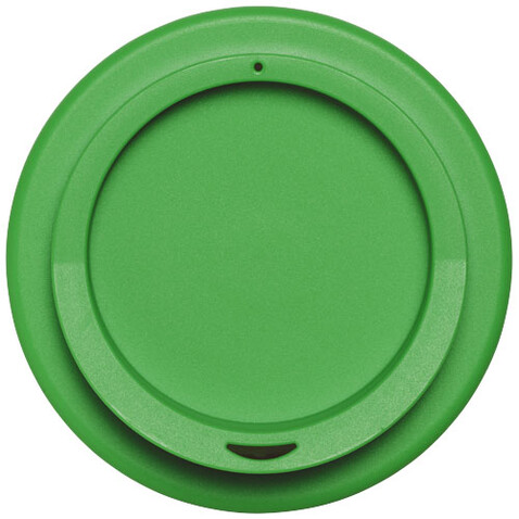 Americano® Espresso Eco 250 ml recycelter Isolierbecher, schwarz, grün bedrucken, Art.-Nr. 21045405