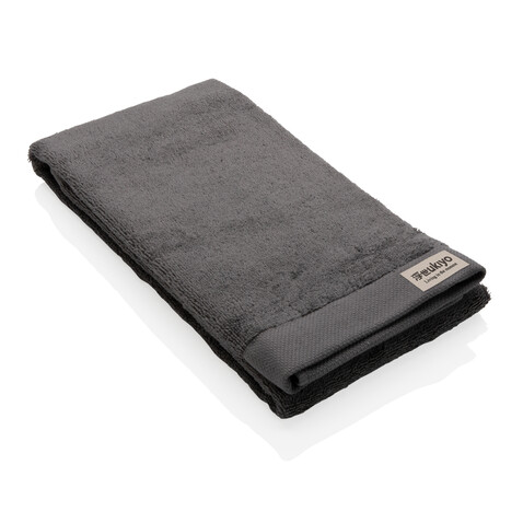 Ukiyo Sakura AWARE™ 500gr/m² Badetuch 50 x 100cm anthrazit bedrucken, Art.-Nr. P453.810
