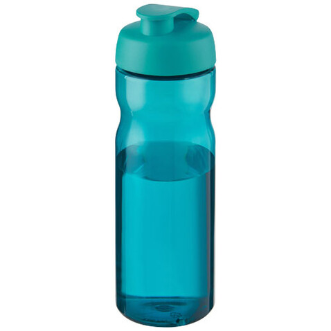 H2O Active® Base 650 ml Sportflasche mit Klappdeckel, aquablau, aquablau bedrucken, Art.-Nr. 21004525