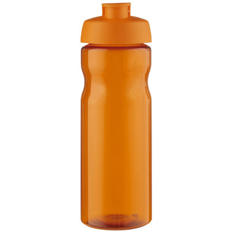 H2O Active® Base 650 ml Sportflasche mit Klappdeckel, orange, orange bedrucken, Art.-Nr. 21004531