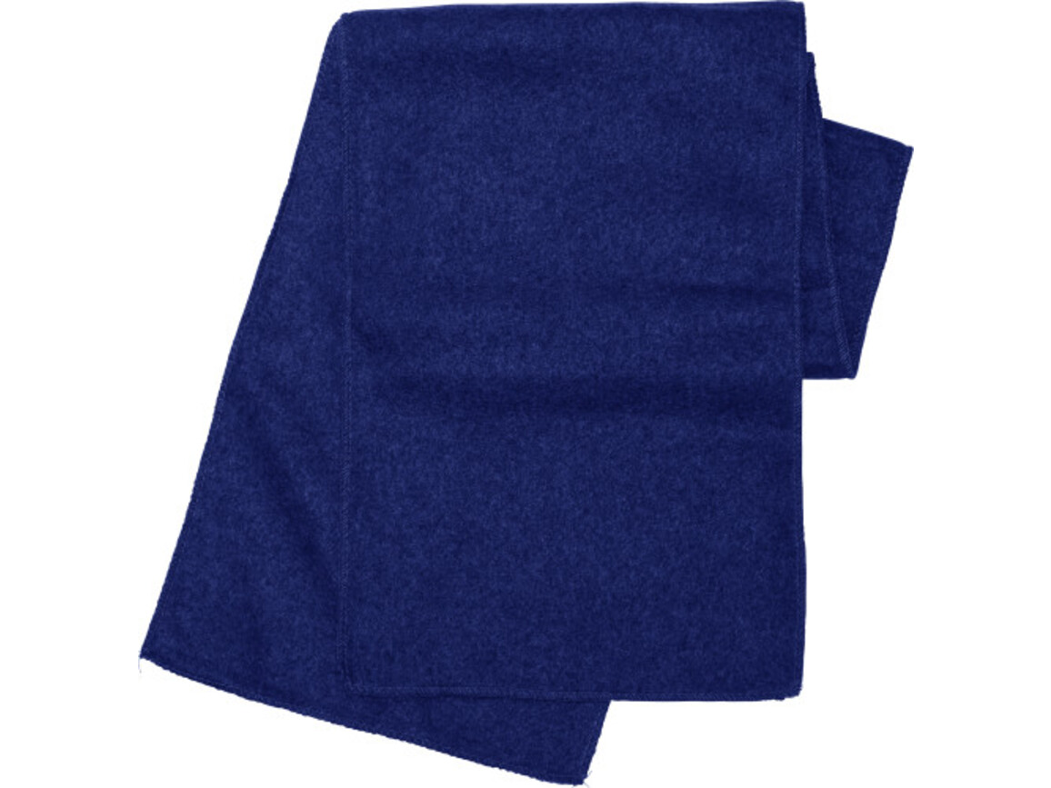 Fleece-Schal 'Kitzbühel' aus Polyester-Fleece – Blau bedrucken, Art.-Nr. 005999999_1743