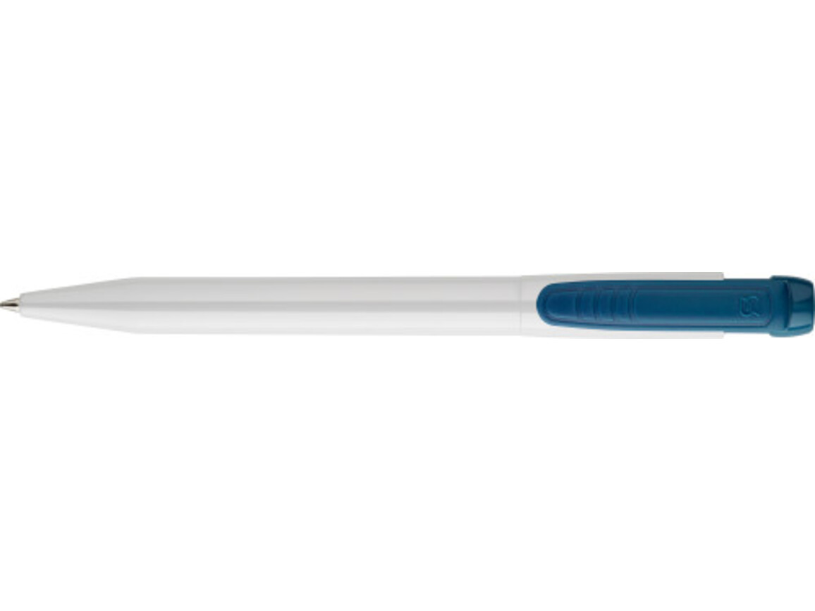 Stilolinea ABS Pier Kugelschreiber mit farbigem Clip – Hellblau bedrucken, Art.-Nr. 018999999_2254