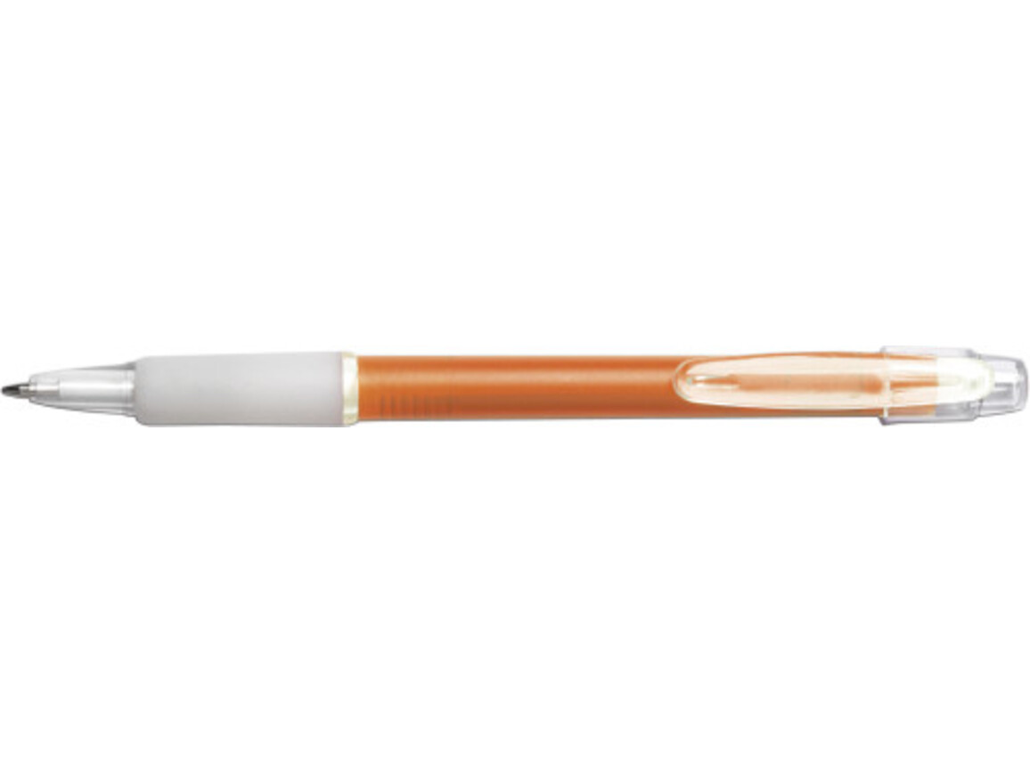 Kugelschreiber 'Carmen' aus Kunststoff – Orange bedrucken, Art.-Nr. 007999999_3321